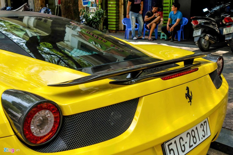 Ferrari 458 Italia tien ty  do carbon &quot;sang chanh&quot; o Sai Gon-Hinh-7